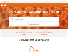 Tablet Screenshot of logoplastic.ch